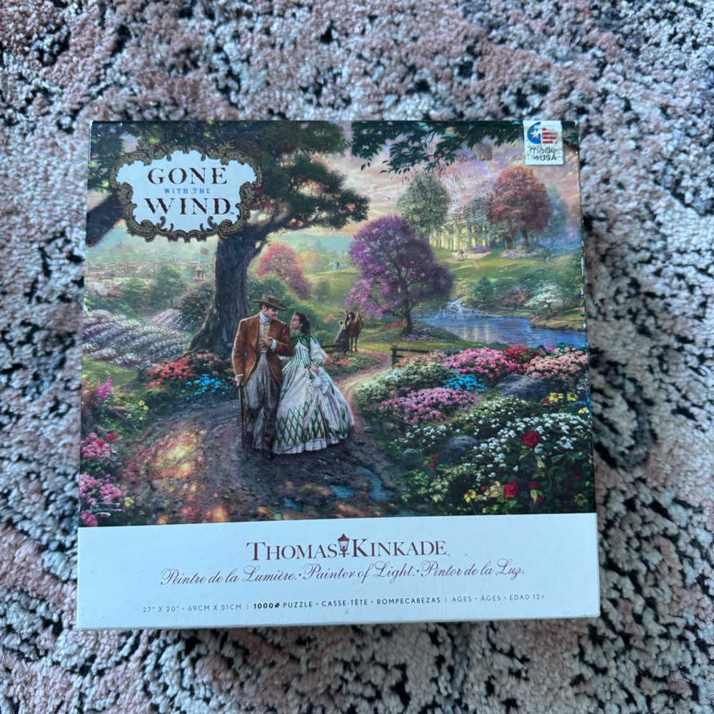 Thomas Kinkade gone with the wind